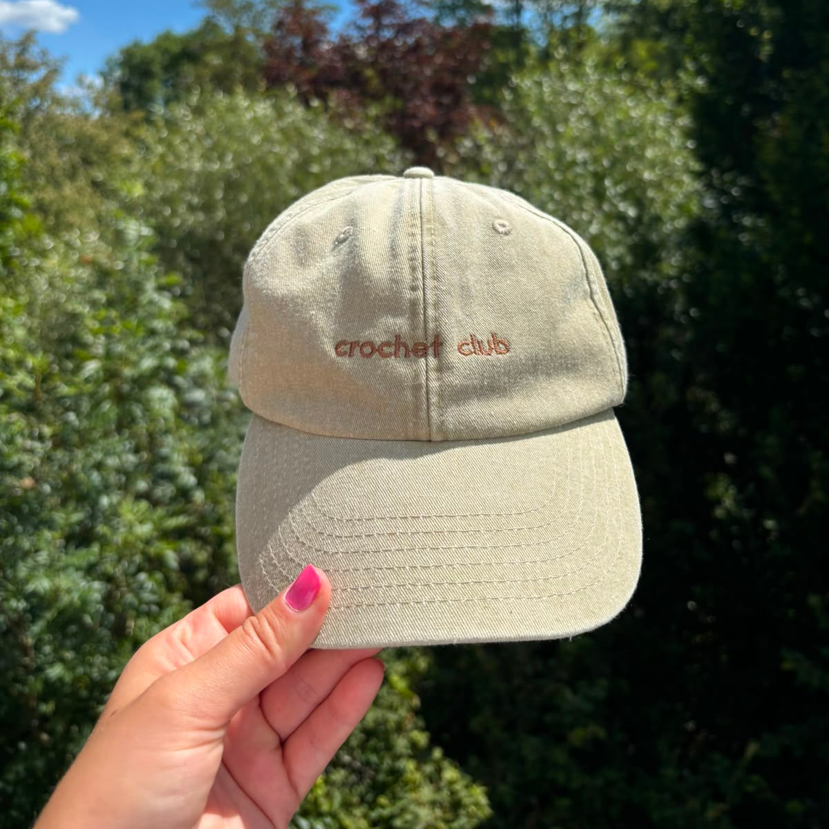 Bestickte Cap